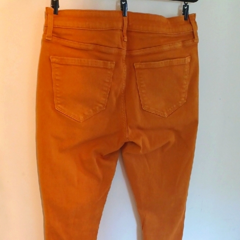 Old Navy Orange Skinny Jeans, Size 6 - Picture 5 of 7